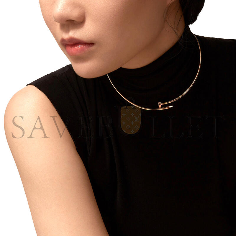 Ca*t1er juste un clou torque necklace, small model b7224803